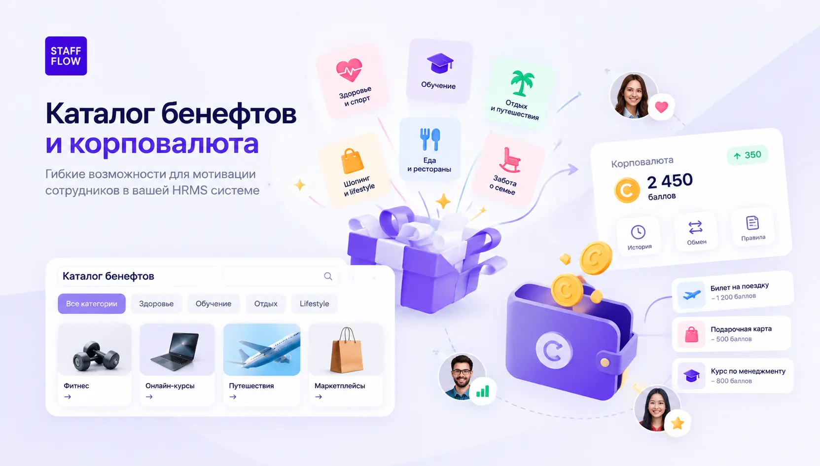 Каталог бенефтов и корповалюта